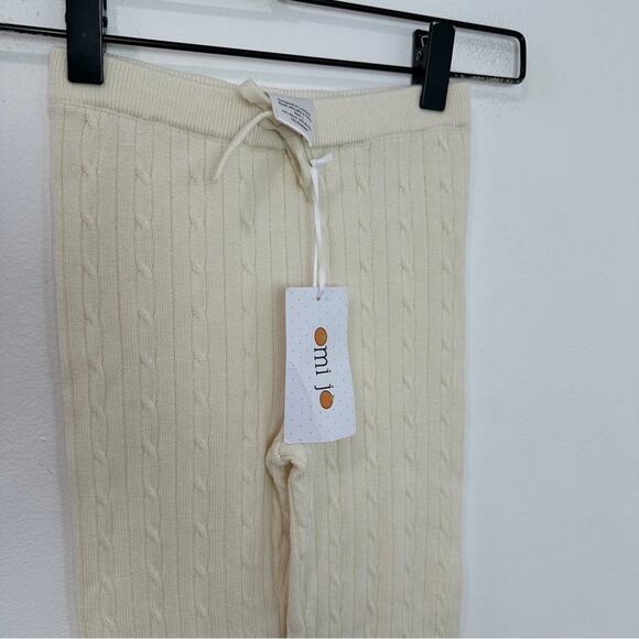 Well Dressed Wolf Omi Jo Ballet Sweater Leggings Cream size Large - Picture 3 of 7